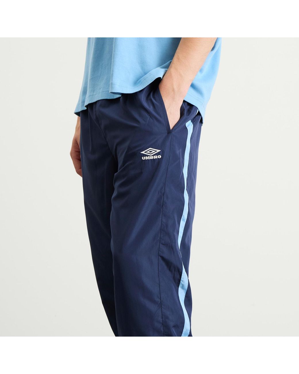 Umbro Blue Relaxed Track Pant for men