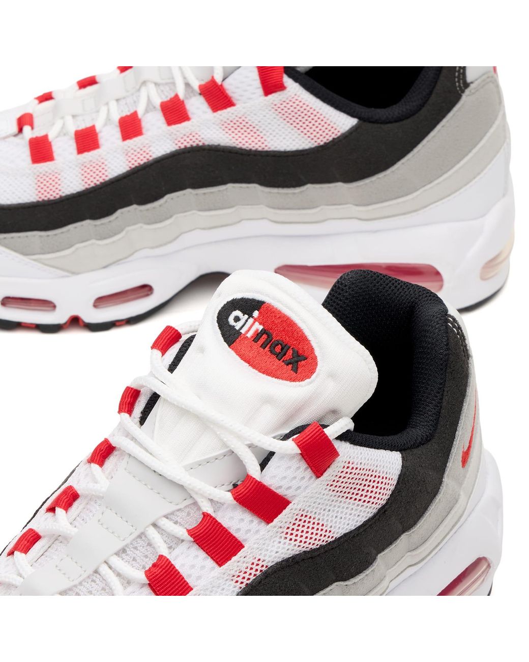 Nike White Air Max 95 Big Bubble Sneaker