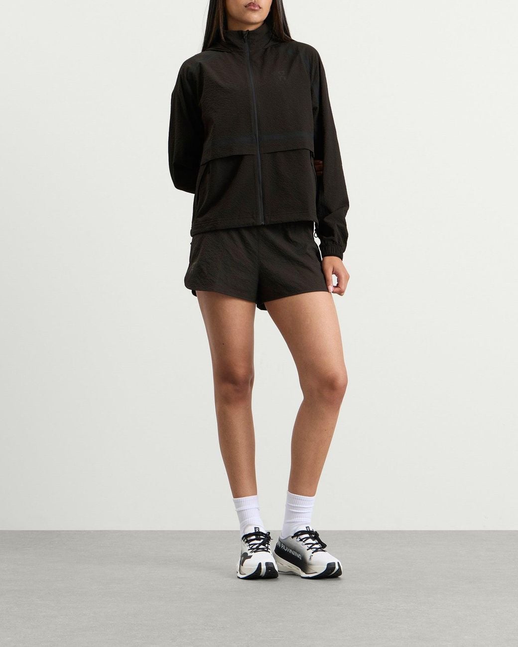 On Shoes Black Performance Volt Jacket