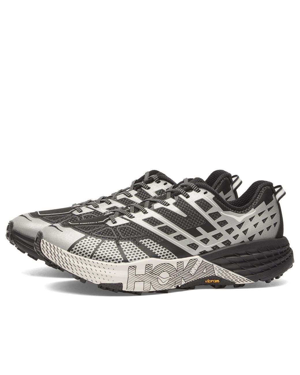 Hoka One One Gray Speedgoat 2 Ts Sneaker for men