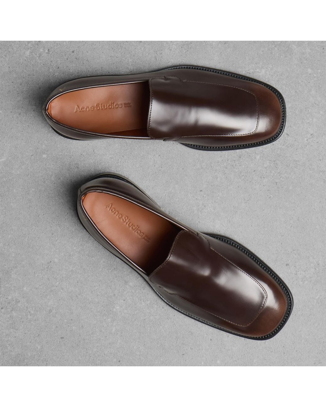 Acne Black Bassel Le Loafers for men