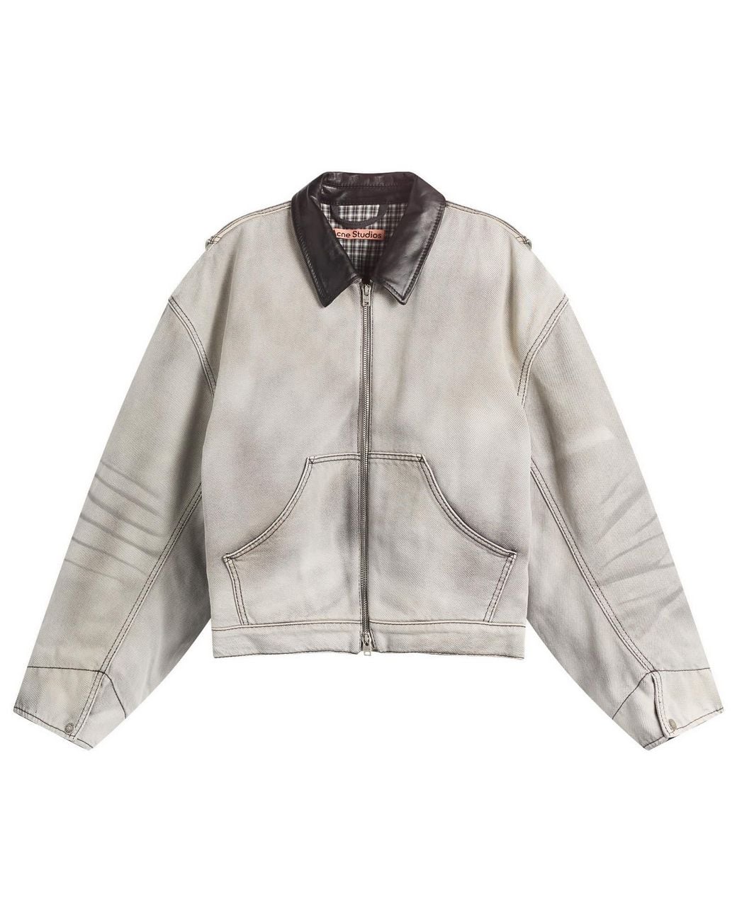 Acne Gray Sulphur Fade Jacket for men