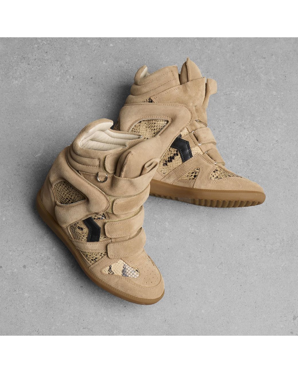 Isabel Marant Natural Bekett Sneaker