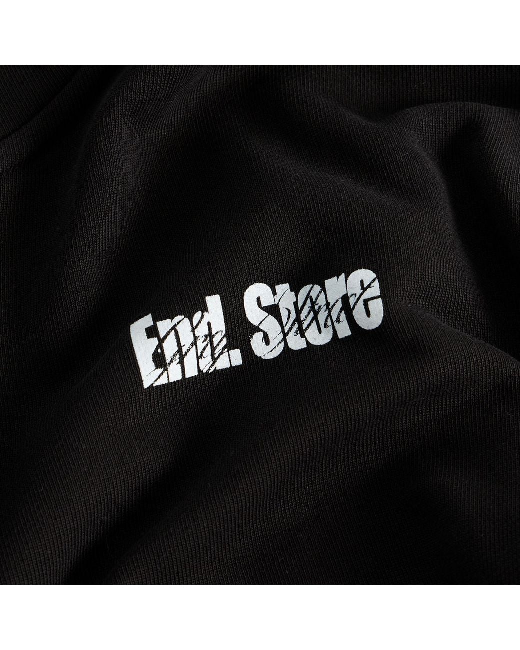 END. Black Newcastle Zip Hoodie