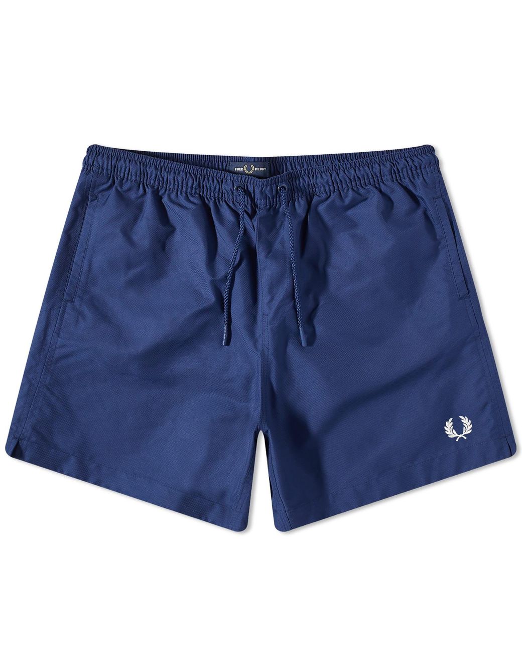 Fred Perry classic swim shorts in french navy