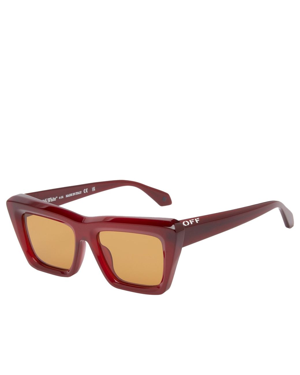 Off-White c/o Virgil Abloh Off- Hampton Sunglasses in Red