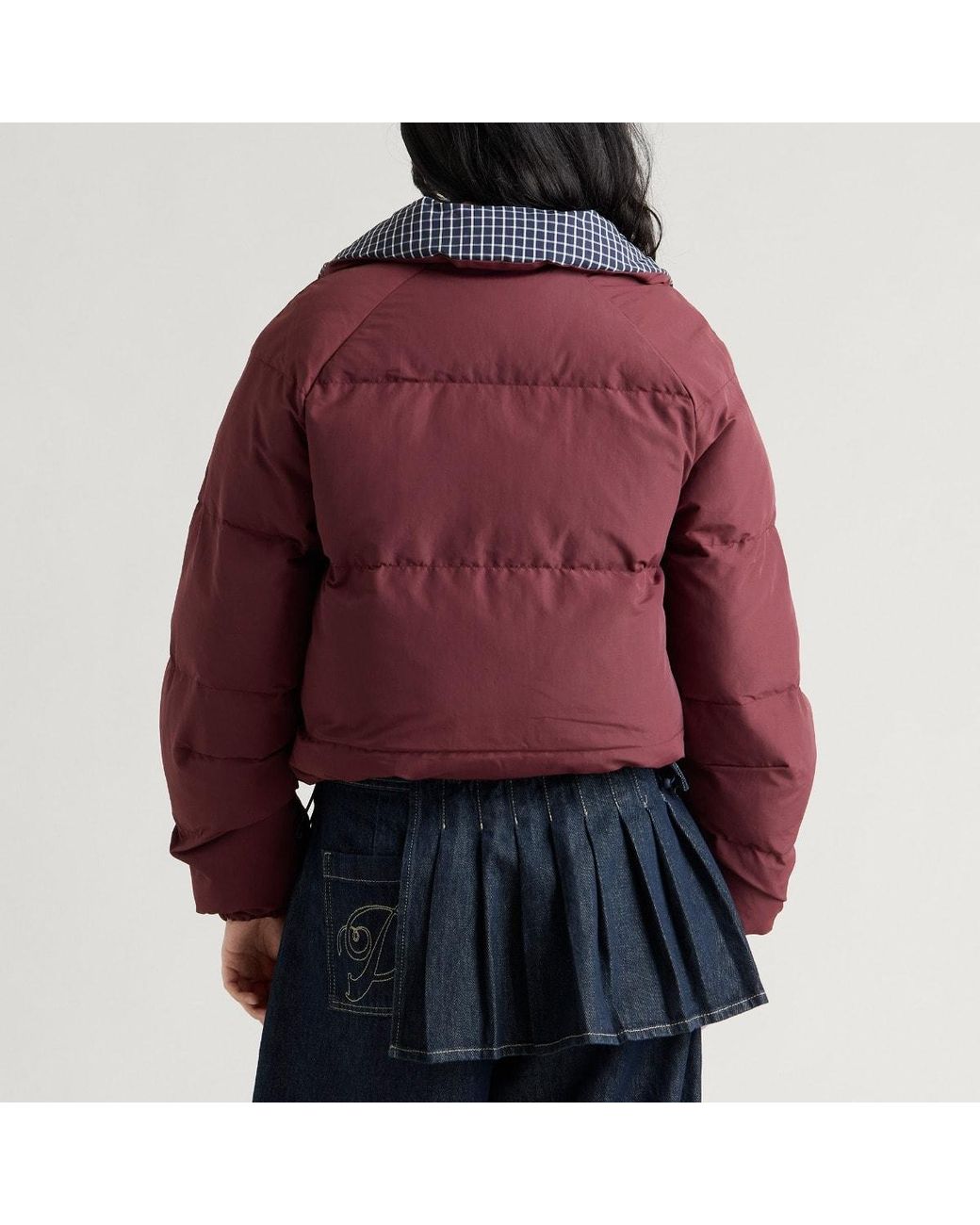 Damson Madder Purple End. X Opal Puffer Jacket