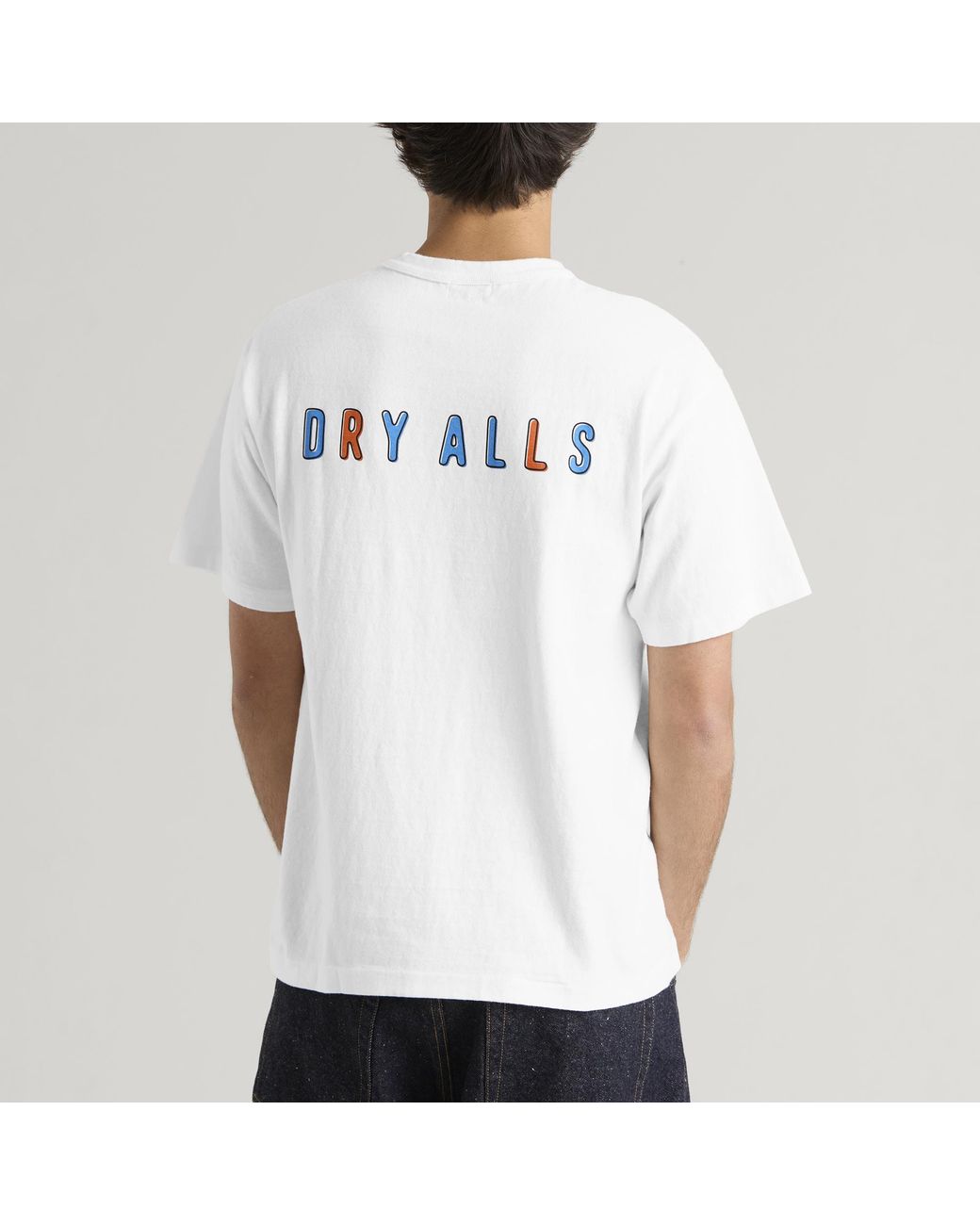 Human Made White Heart Logo T-Shirt for men