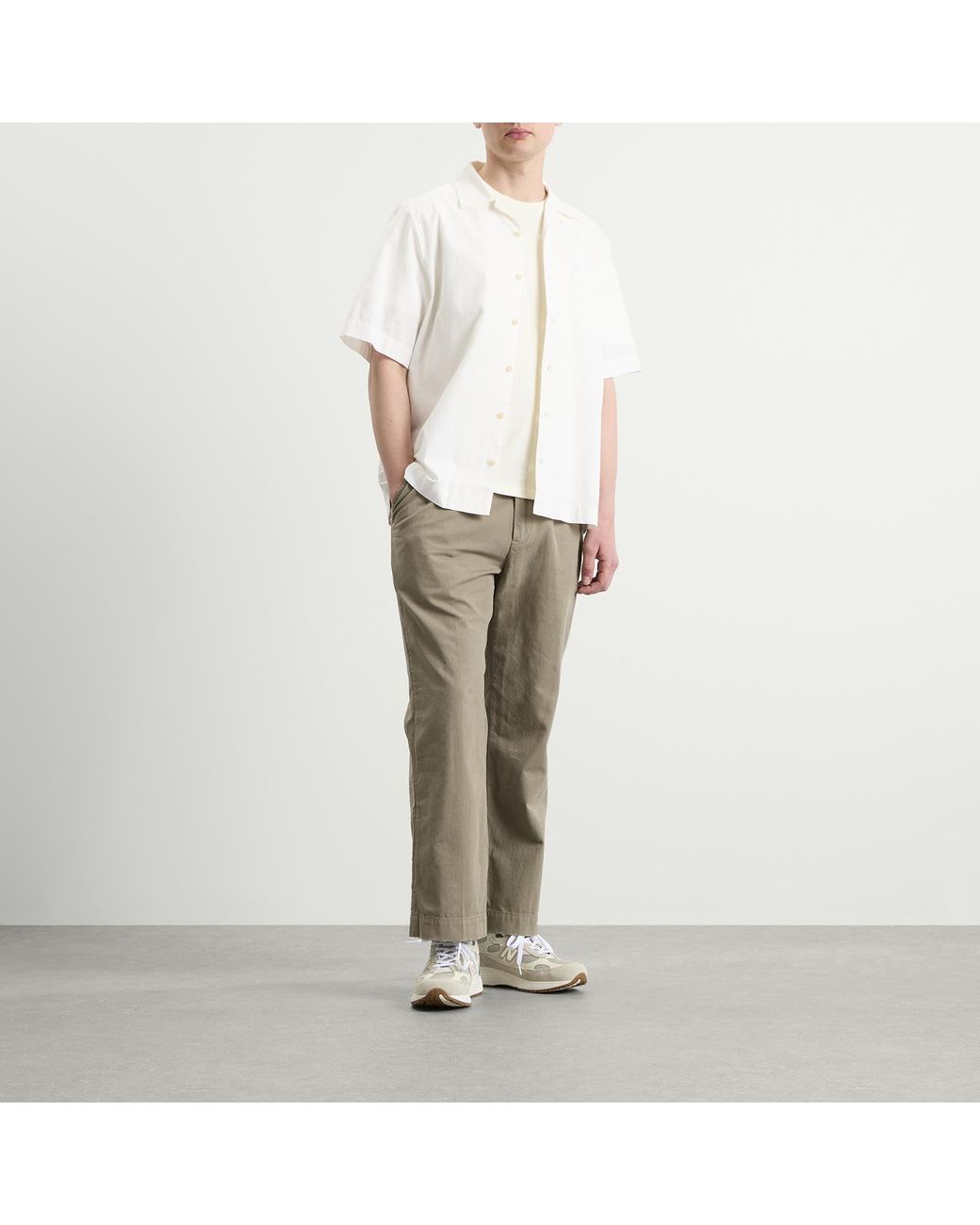 A.P.C. White Rue Madame Logo T-Shirt for men