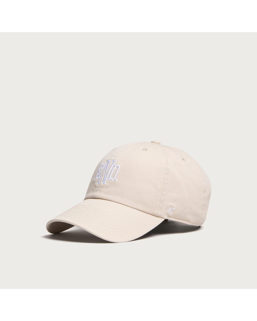 END. Natural Monogram Clean Up Cap