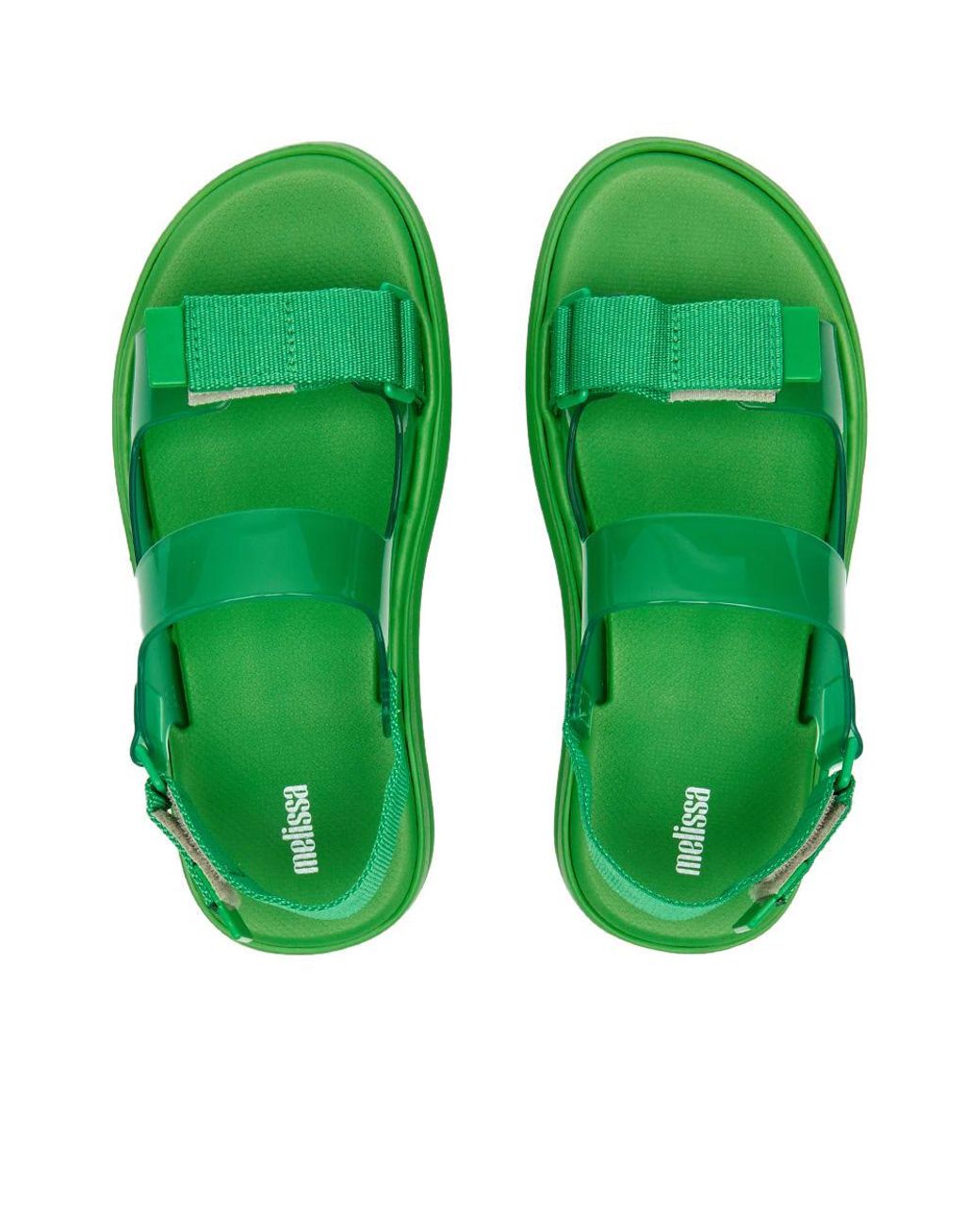 Melissa Brave Papete Platform Sandal in Green | Lyst