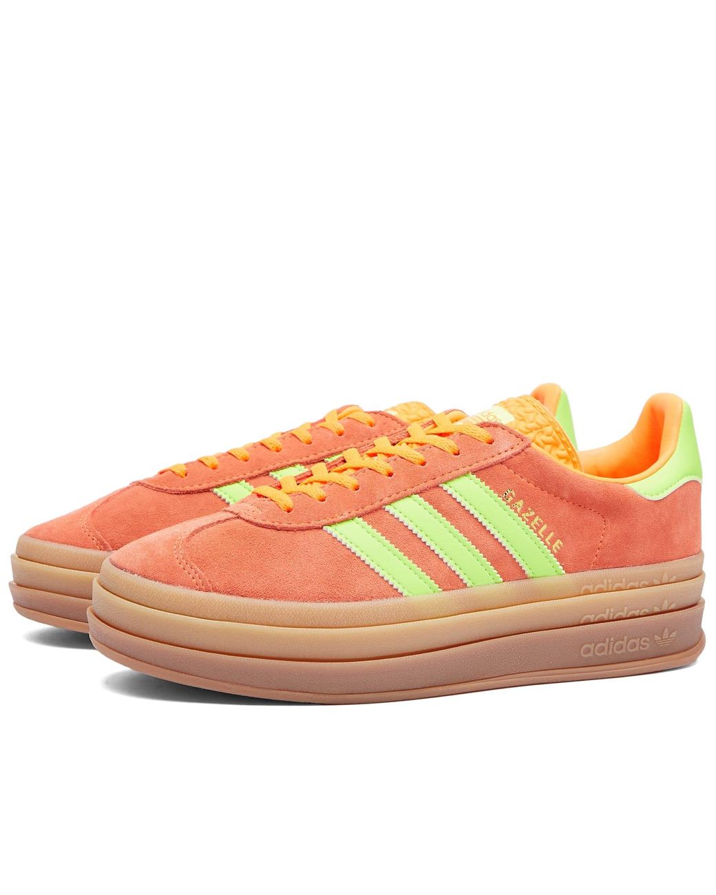adidas gazelle silver green womens Adidas Gazelle Indoor Pulse Mint Solar Orange GUM HQ8714  BM STORE  ORIGINAL FOOTWEAR