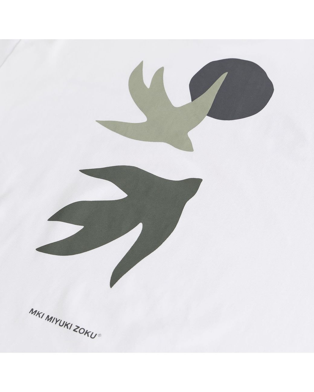 MKI Miyuki-Zoku White Presented By End. Swallow T-Shirt for men