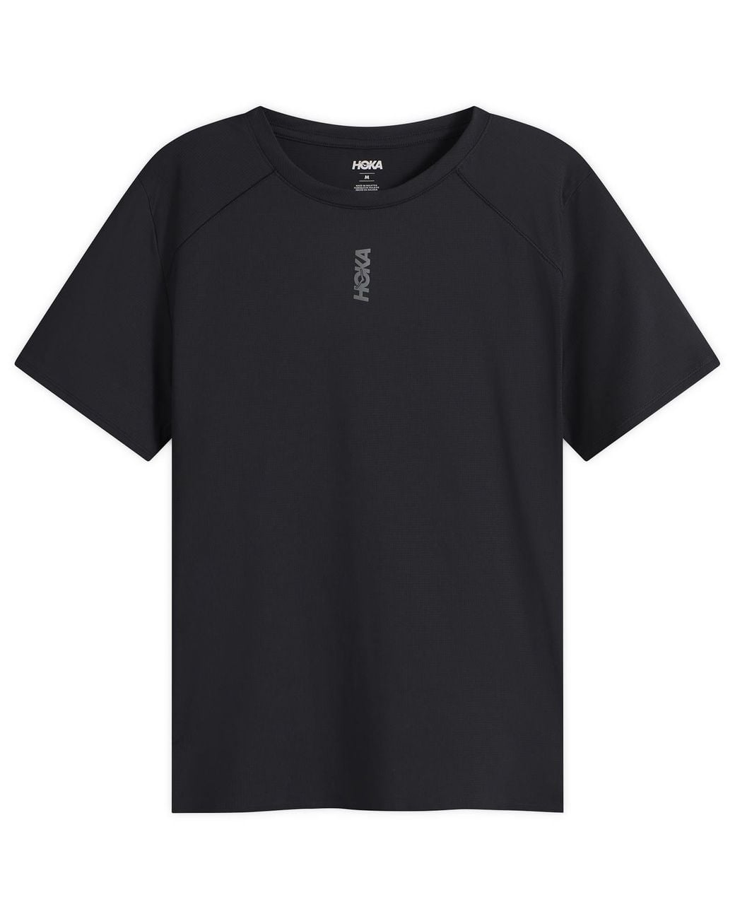Hoka One One Black Everyrun Short Sleeve for men