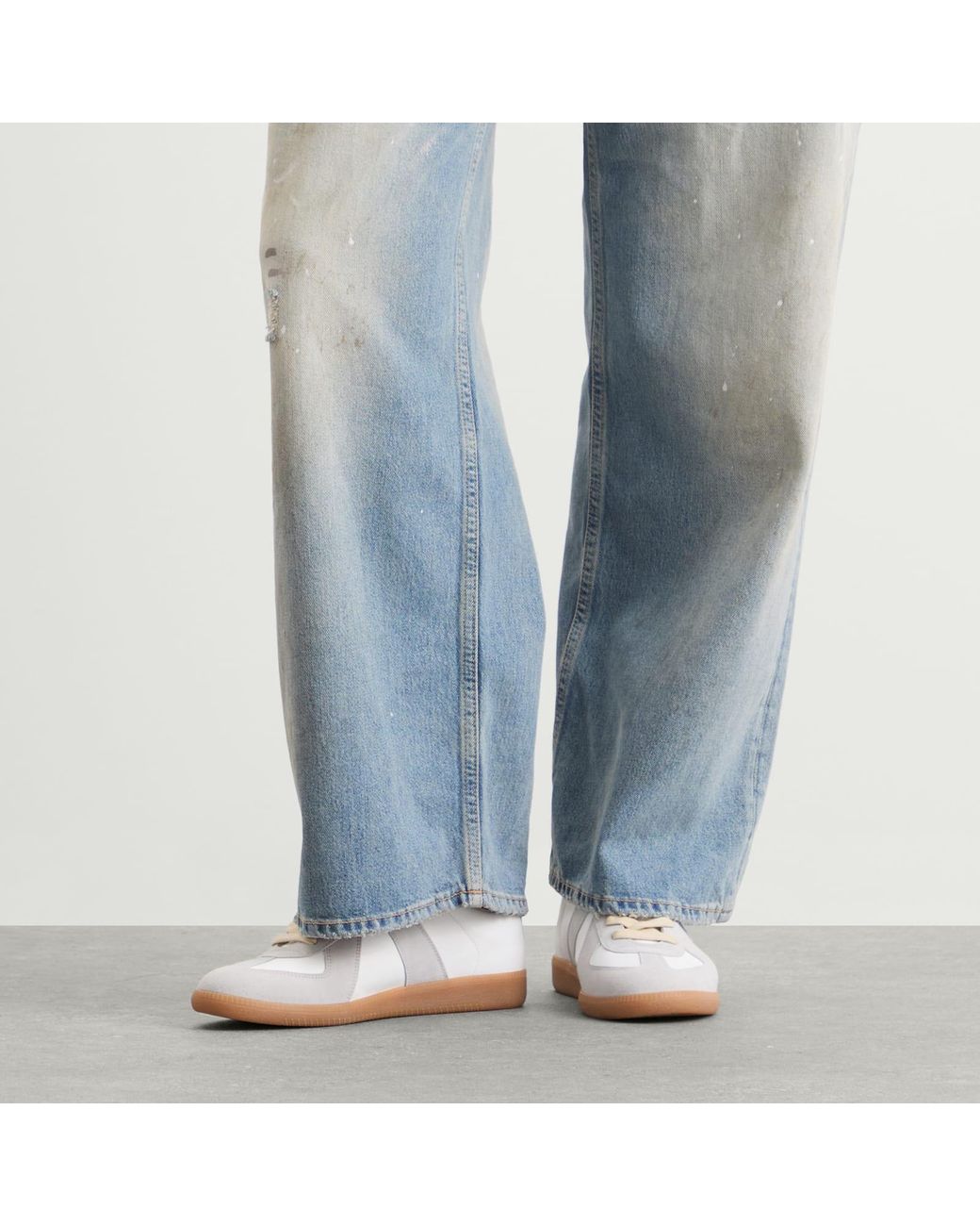 マルタンマルジェラ メンズ シューズ スニーカー Maison Margiela Classic Replica Sneaker OffWhite オフホワイト Maison Margiela Classic Replica Sneakers in White for Men | Lyst
