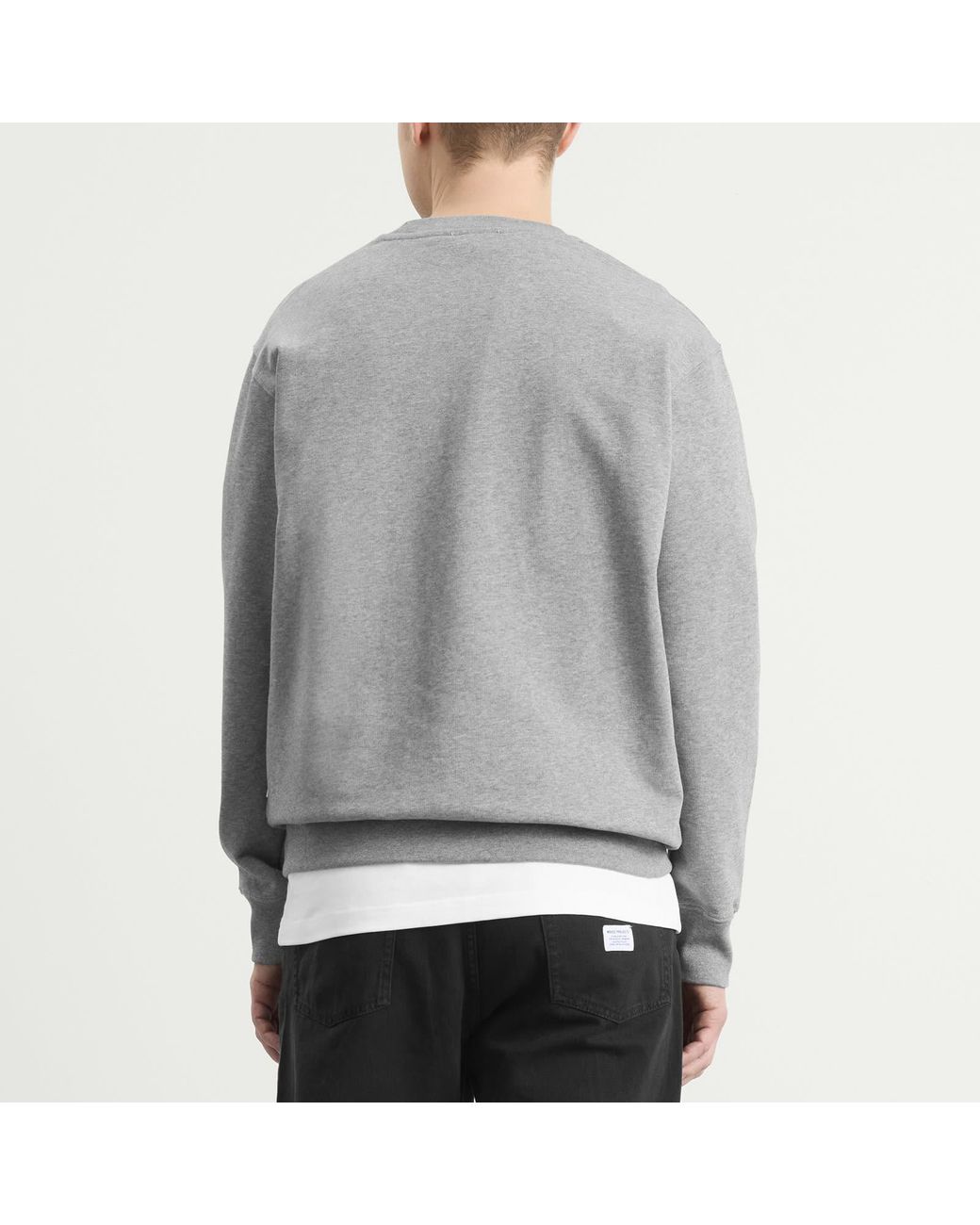Norse Projects Gray Standard Crew Sweatshirt for men