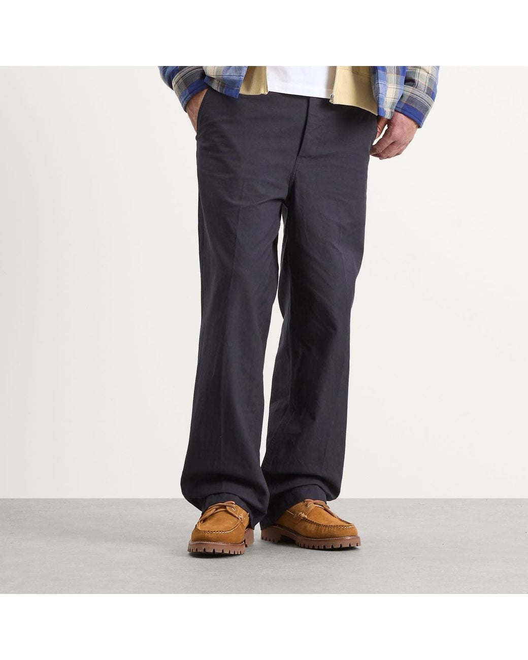 Visvim Blue Broader Chino for men