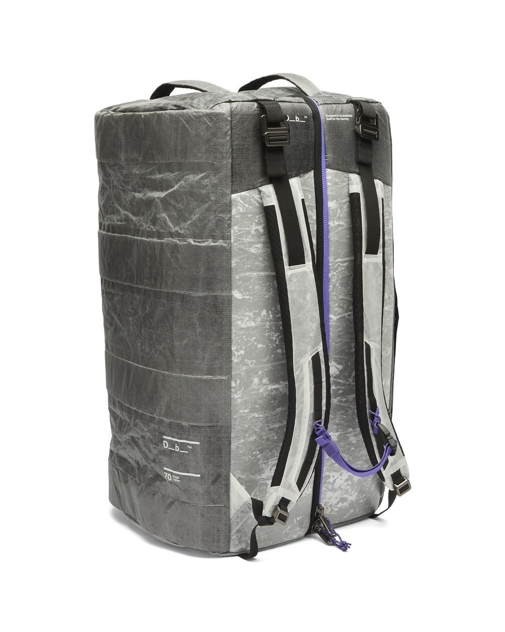 Db Journey Gray Weigh Lighter Split Duffel 70L