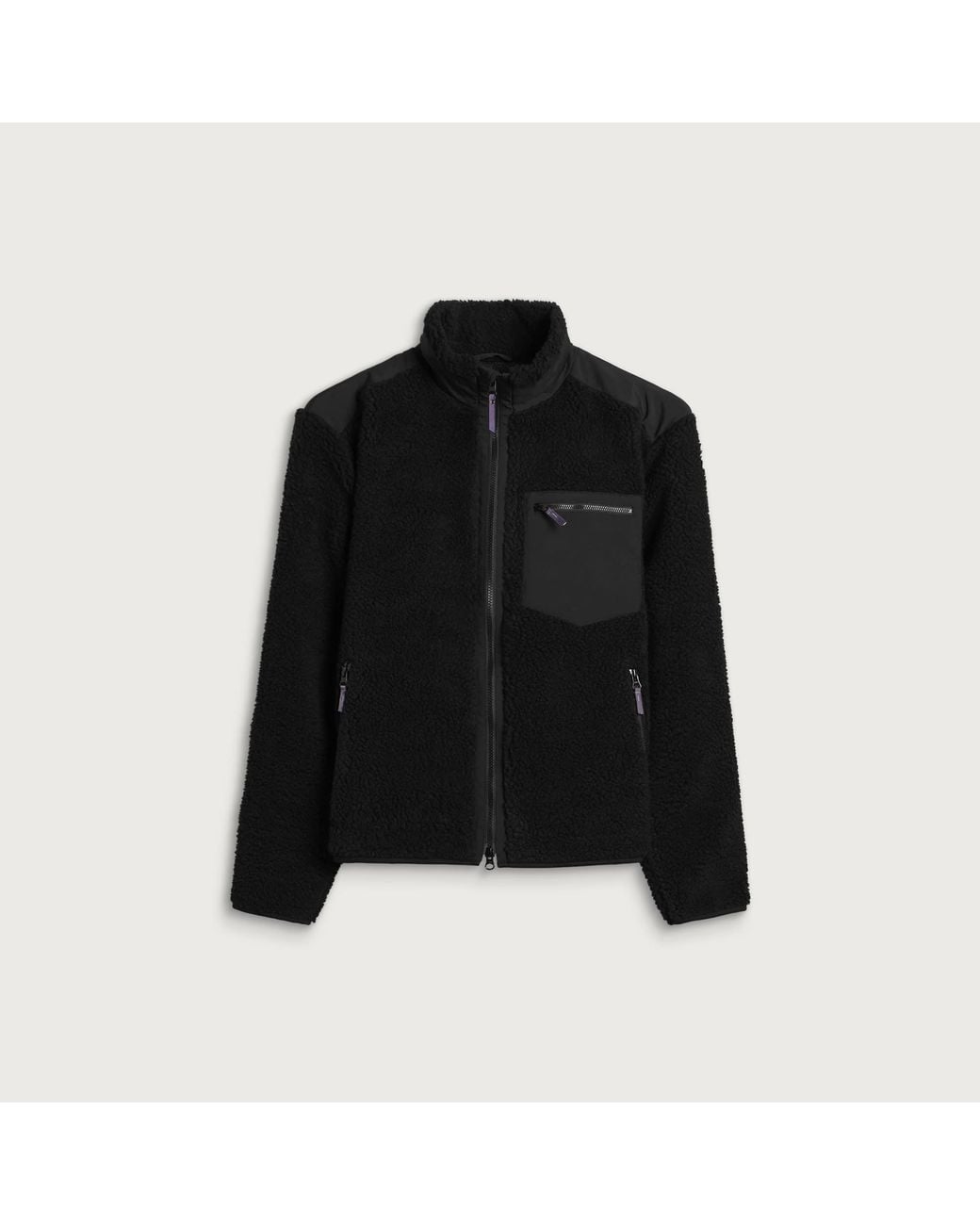 Corridor NYC Black Fleece Zip for men