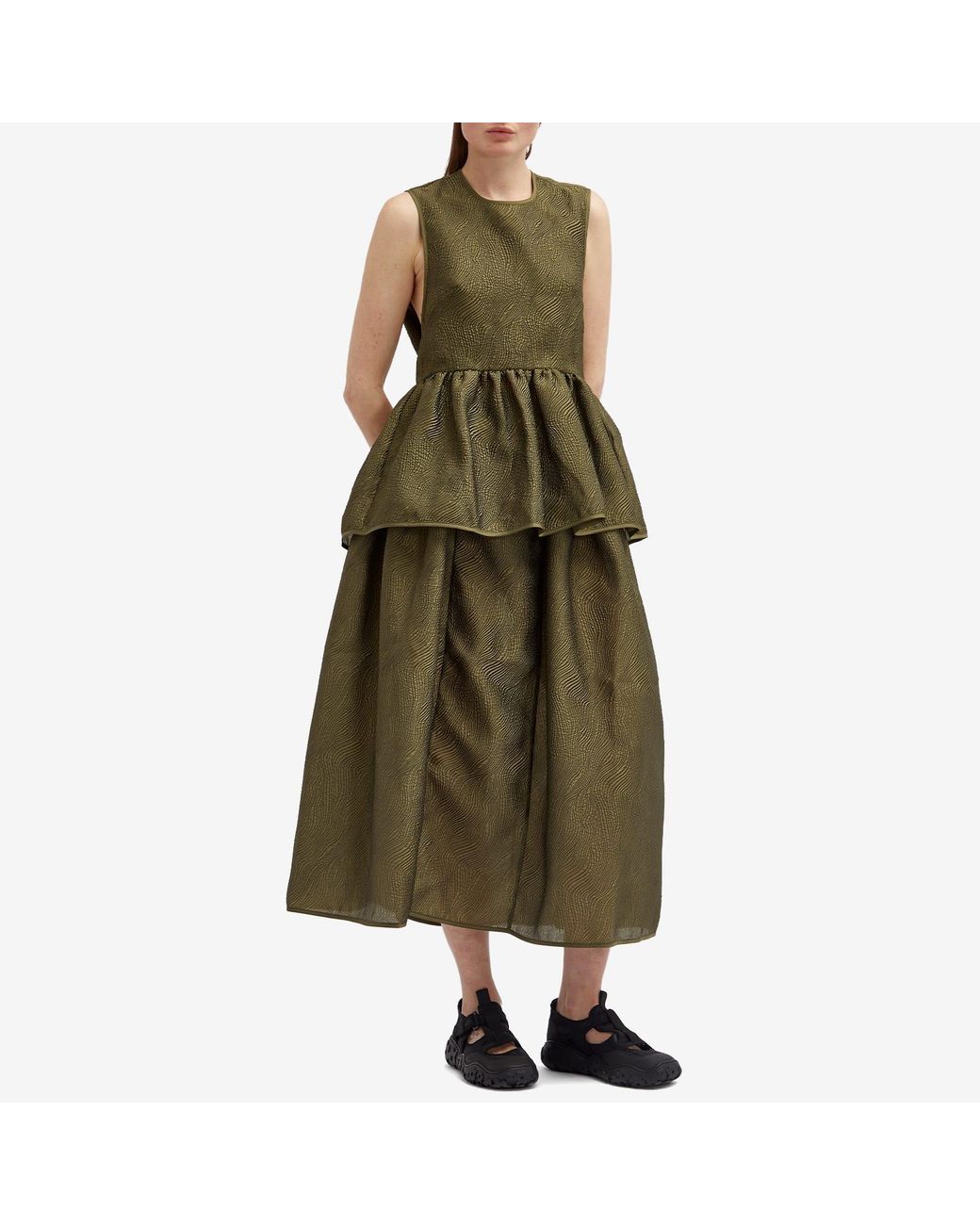 スカート Cecilie Bahnsen Skirts Green Cecilie Bahnsen Fabiola Skirt in Green | Lyst UK