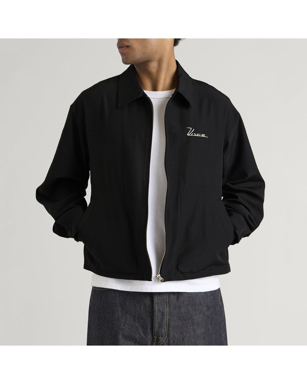 Visvim Black Somer Swing Top Blouson for men
