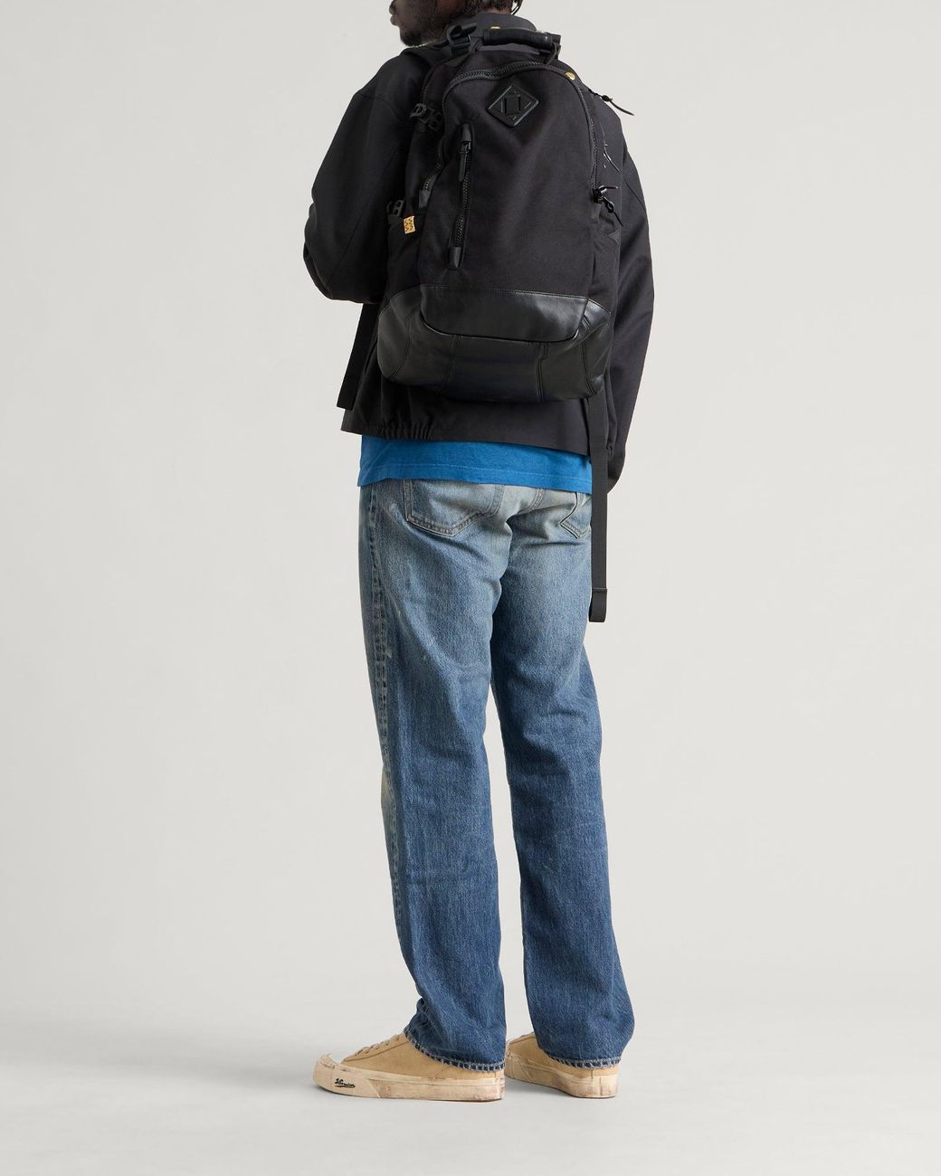 Visvim Black Cordura 20L Backpack for men