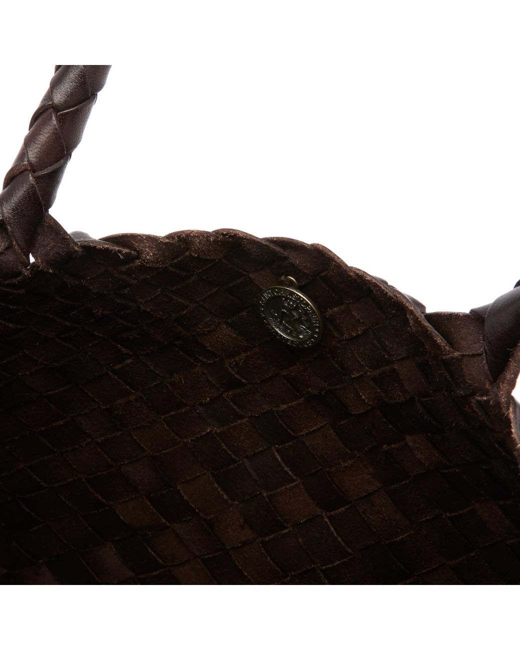 Dragon Diffusion Brown Santa Croce Large Bag