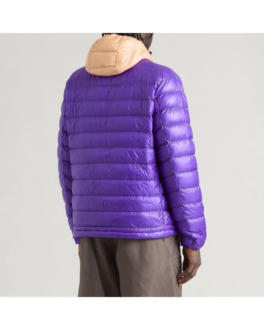 NANGA Purple Ultilight Packable Down Parka for men