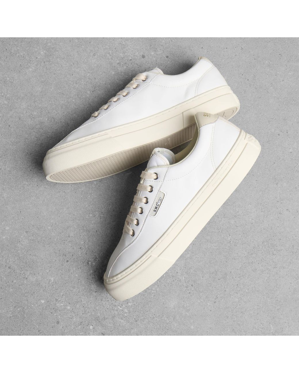 Stepney Workers Club White Dellow 02 Suede Sneaker for men