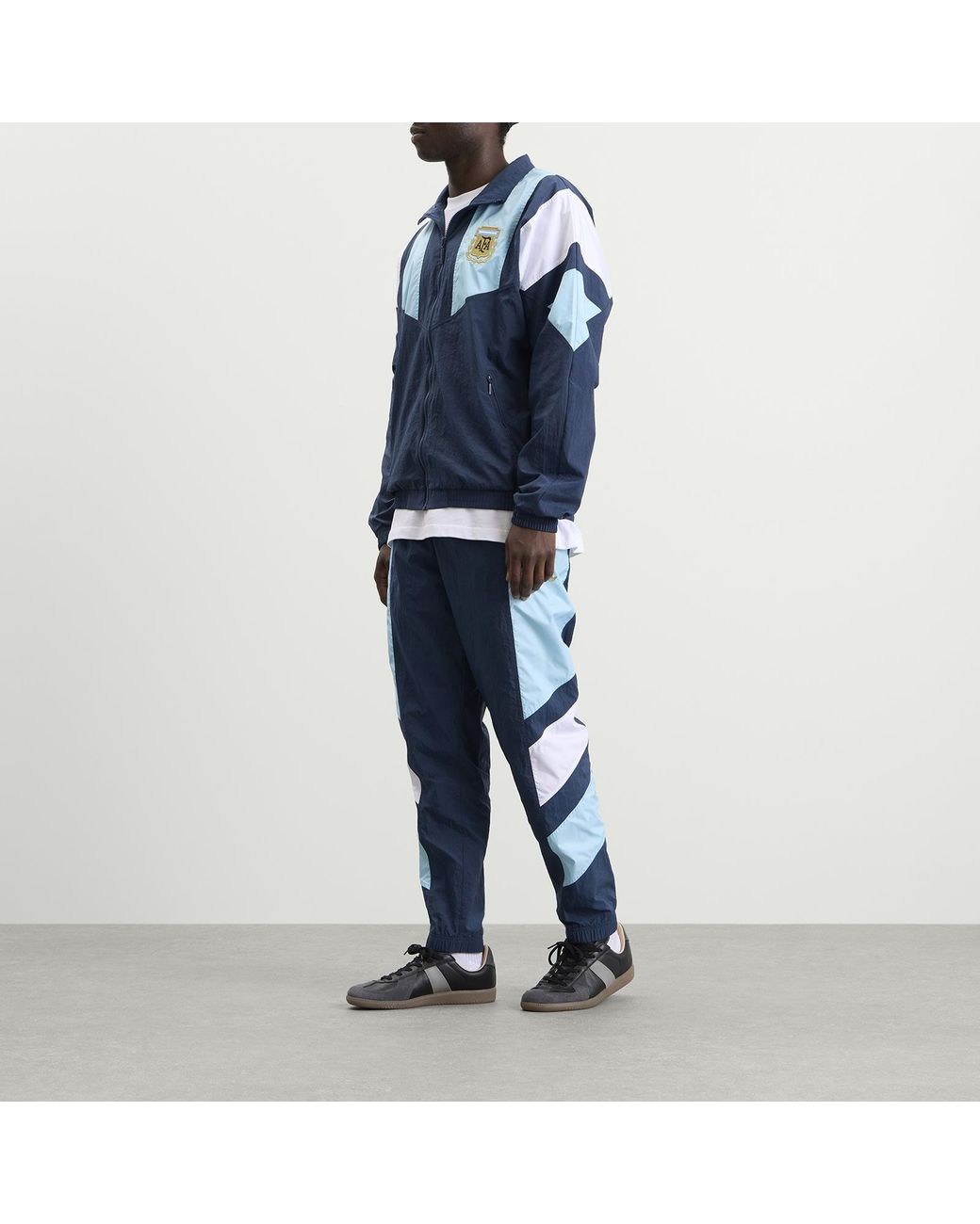 Adidas Blue Afa Eqt Track Pant for men