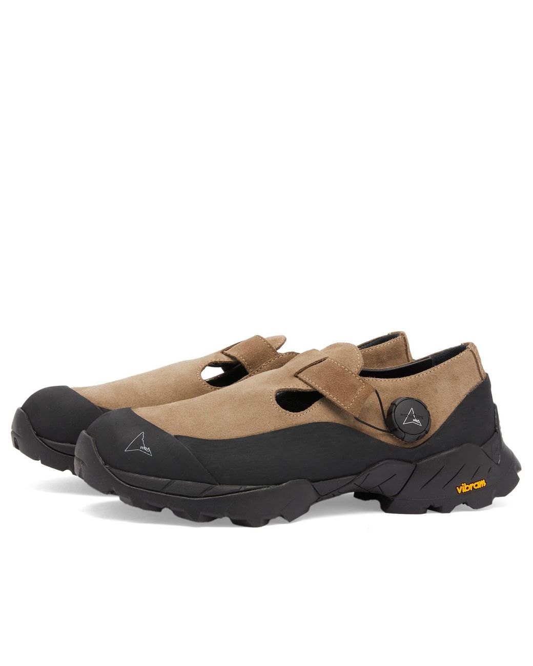 サンダル ROA Pala Suede Vibram Sandal Roa Pala Suede Vibram Sandal in Black for Men | Lyst Canada