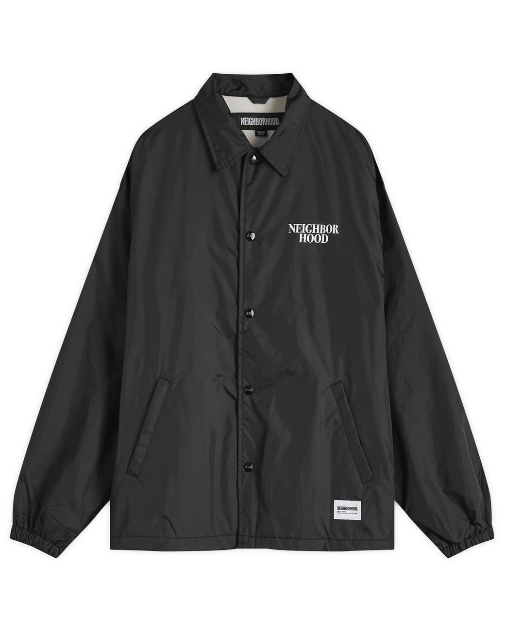 Neighborhood Windbreaker Jacket-1 in Black for Men | Lyst