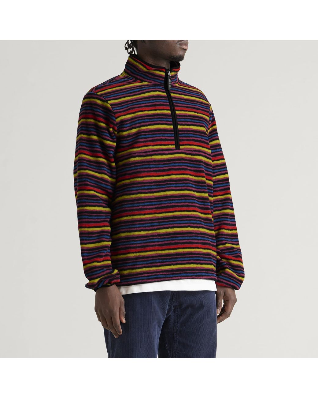 Gramicci Red Thermal Fleece Pullover for men