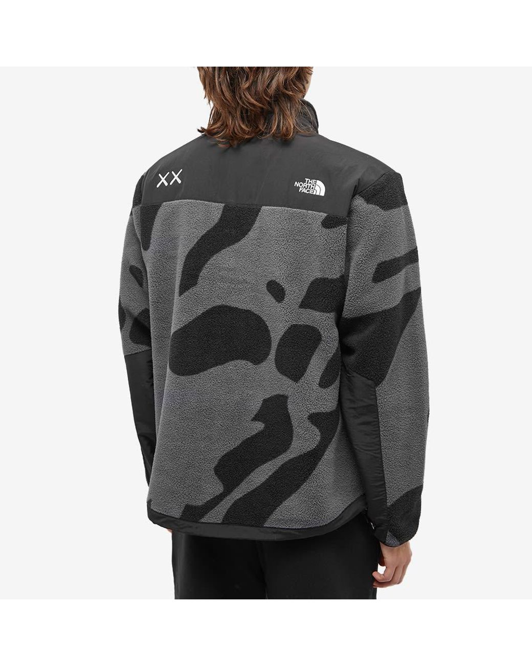 The North Face X Kaws Retro 1995 Denali Jacket in Black for Men | Lyst