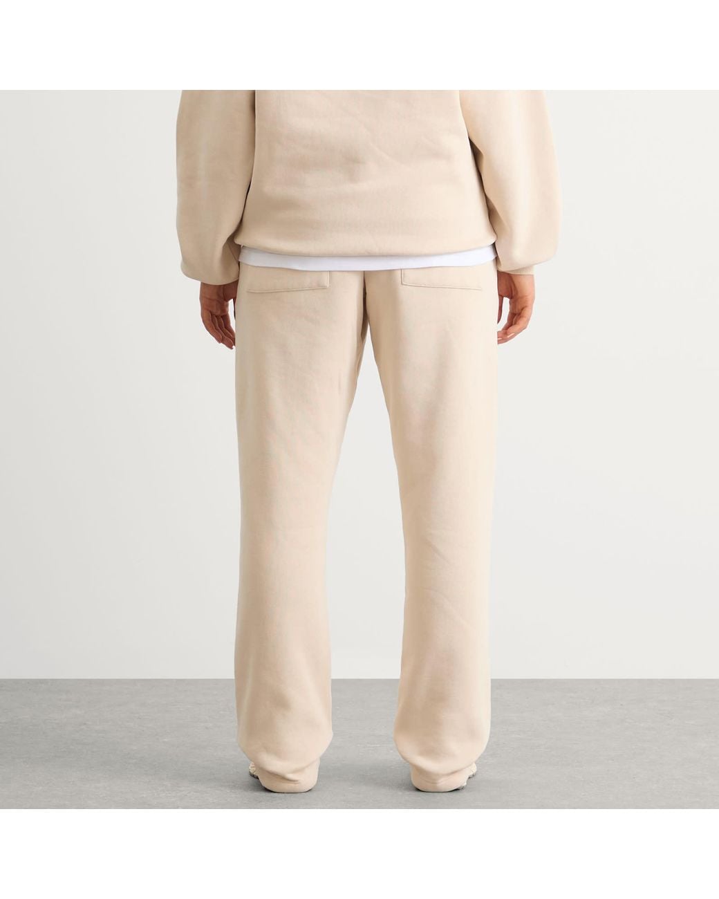 MKI Miyuki-Zoku Natural Uniform Wide Leg Joggers