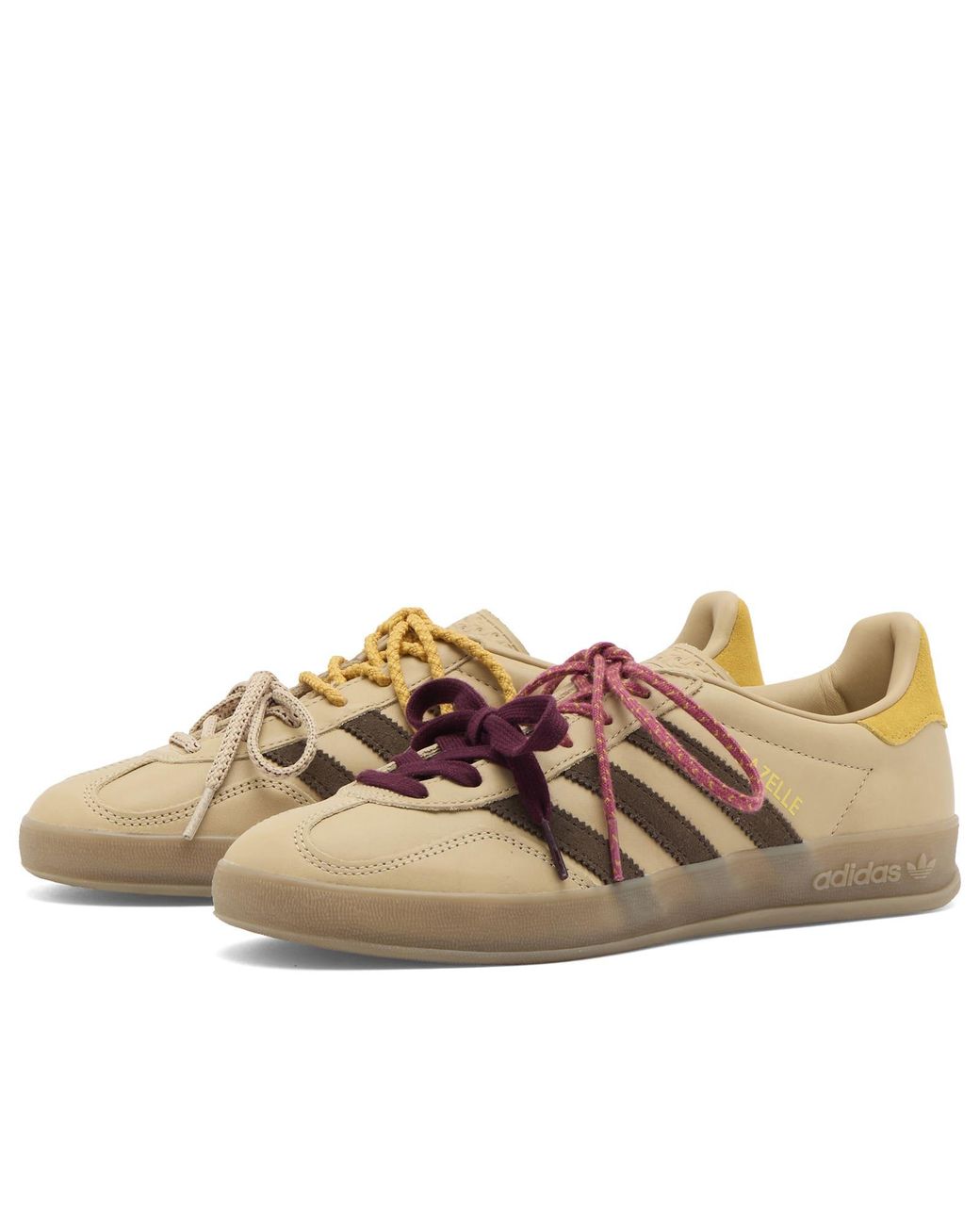 Adidas Brown Gazelle Indoor Double Lace Sneaker