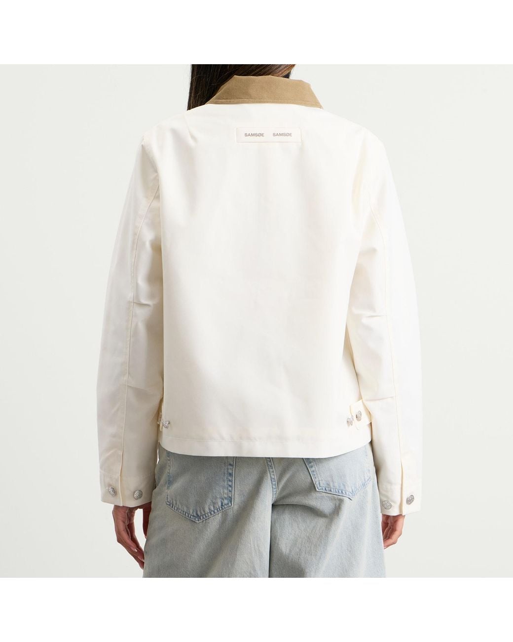 Samsøe & Samsøe White Sarobinson Jacket