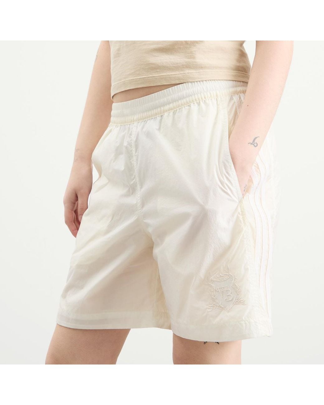 Adidas Natural X Wales Bonner Football Shorts