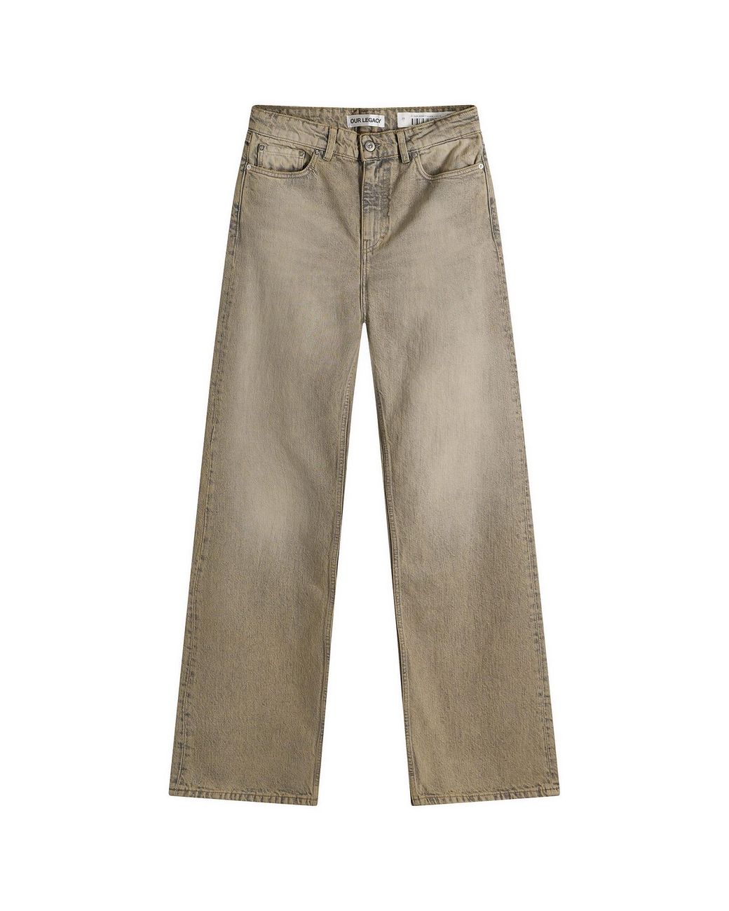Our Legacy Gray Boot Cut Jeans