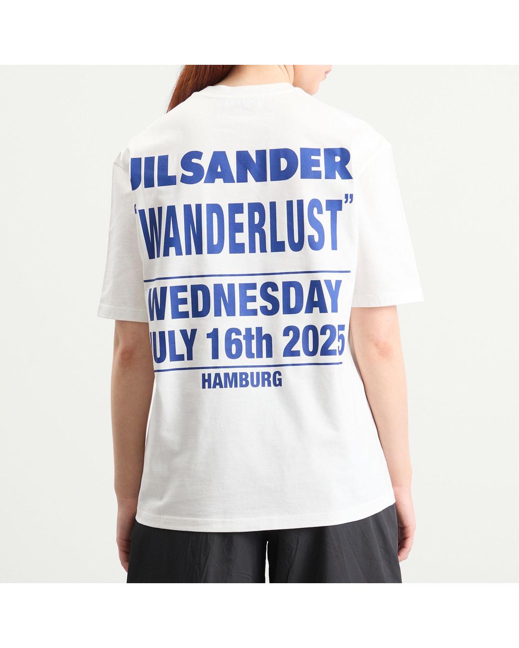 JIL SANDER WANDERLUST Tシャツ Jil Sander Wanderlust T-Shirt With Photograph Print in White | Lyst