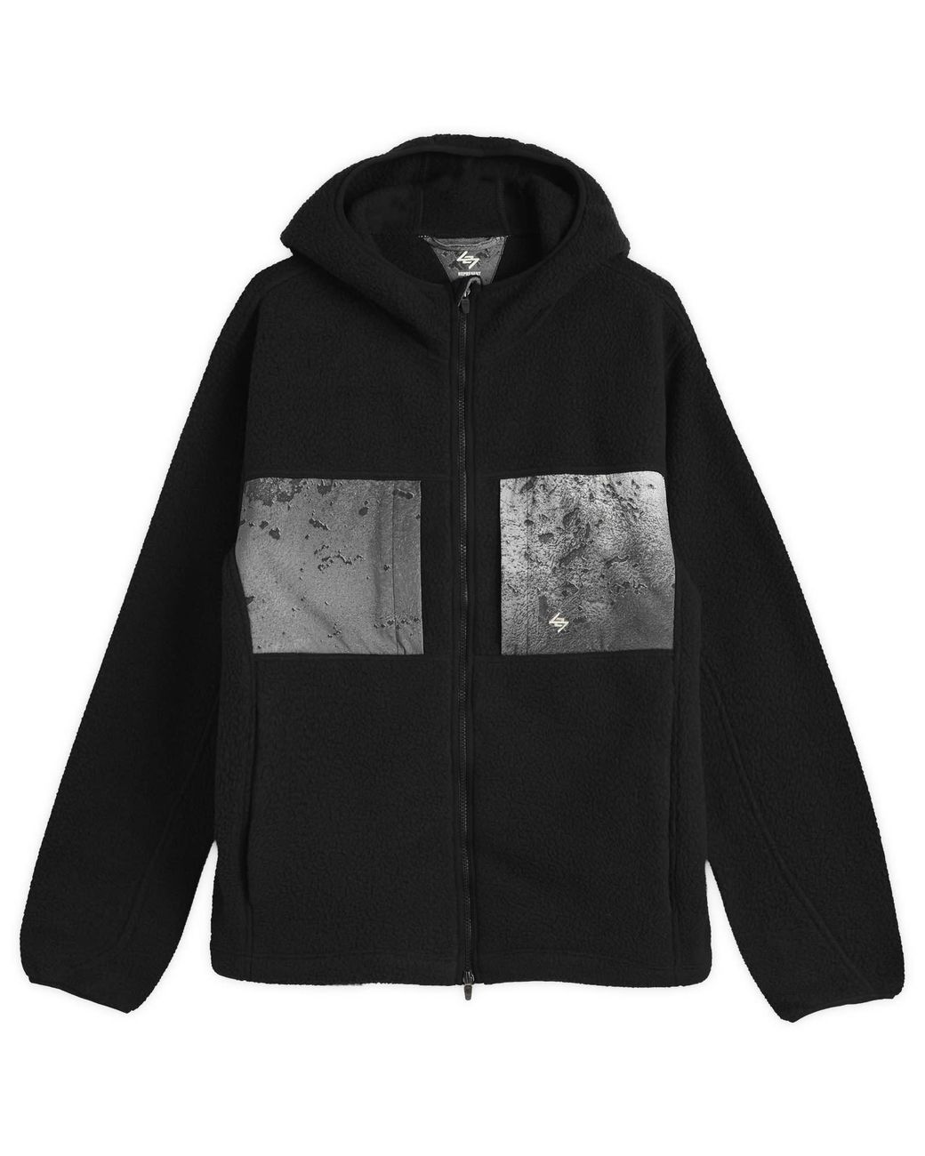 REPRESENT 247 Black Borg Fleece Jacket for men