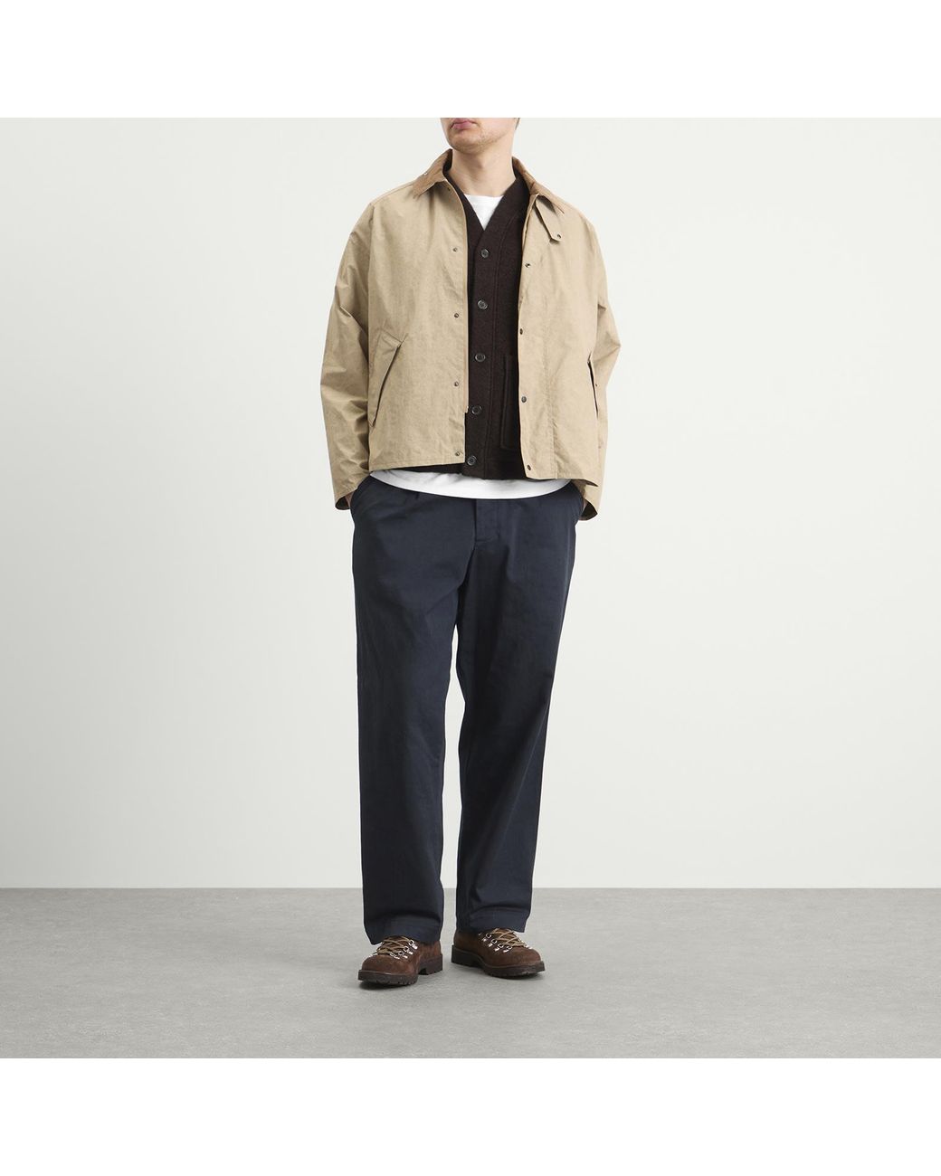 Barbour Natural Ripstop Transport Showerproof Jacket for men