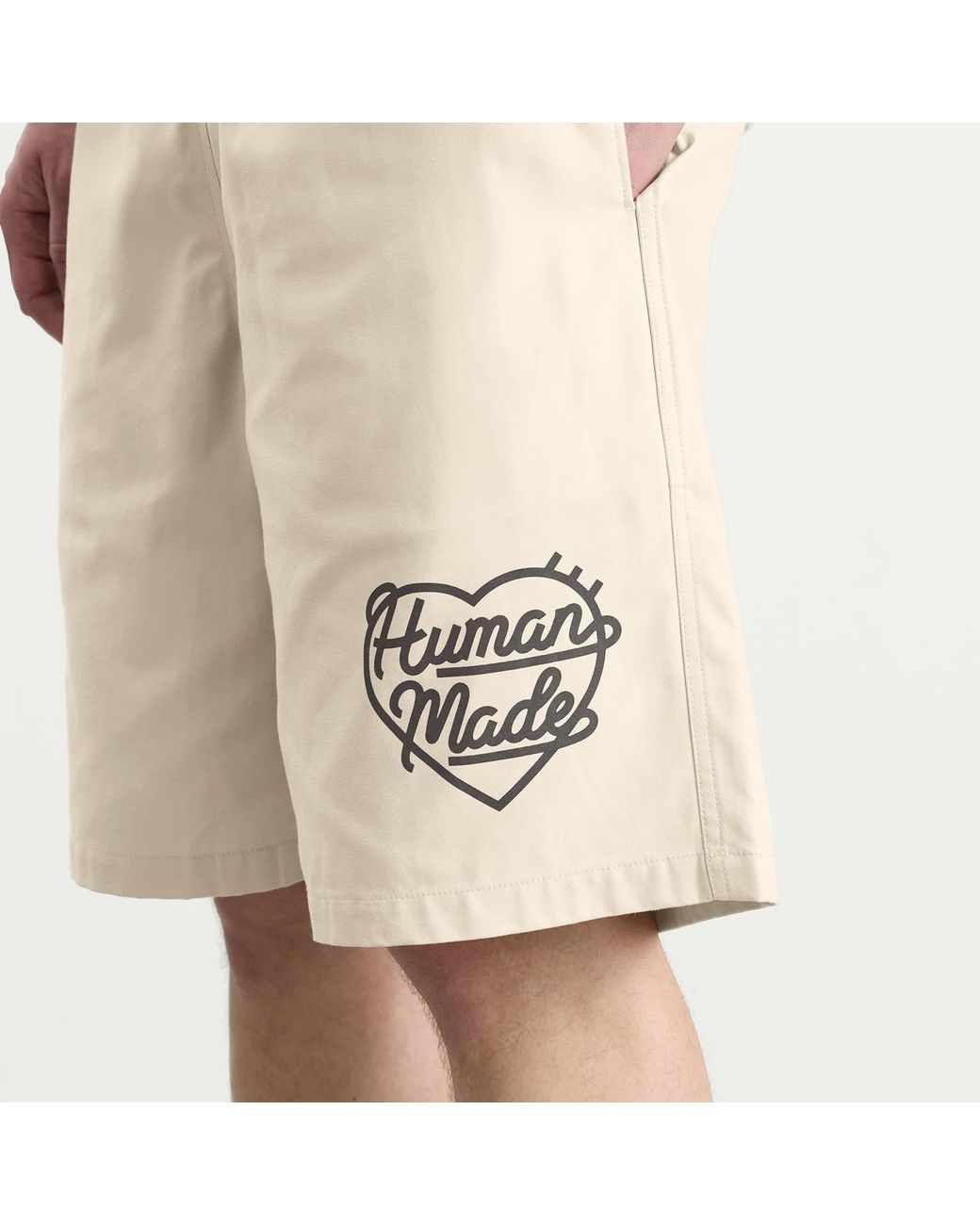 Human Made Natural Beach Shorts for men