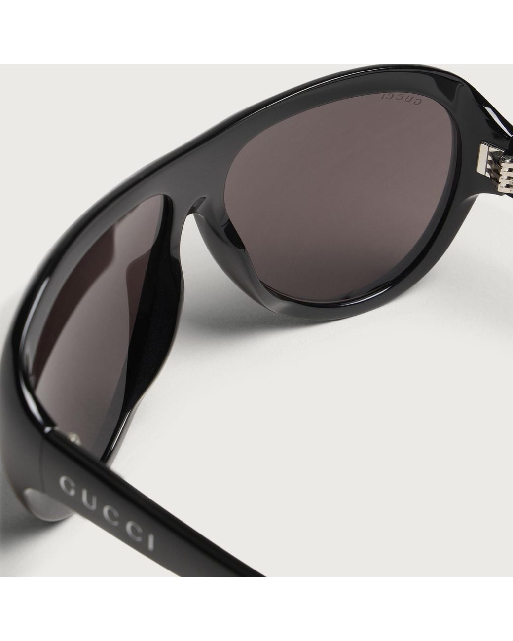Gucci Black Gg2270S Lettering Sunglasses