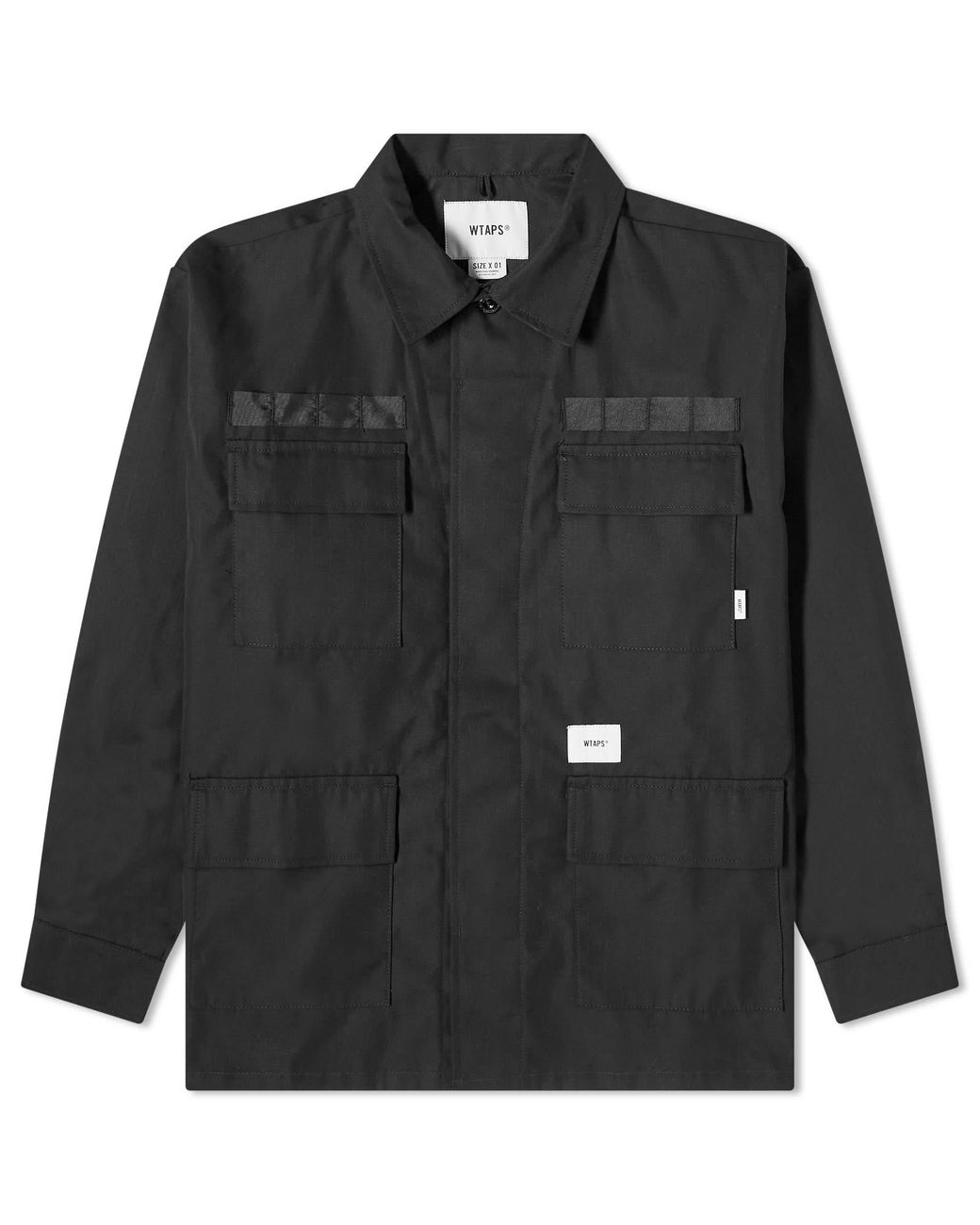 WTAPS 14 Printed Shirt Jacket in Black for Men | Lyst WTAPS 14 Printed Shirt Jacket in Black for Men | Lyst
