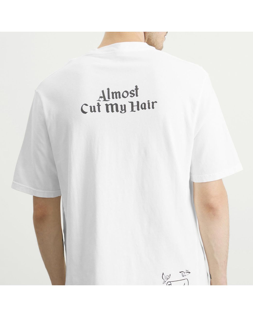 ACMH by Magic Castles White Rip It Up T-Shirt for men