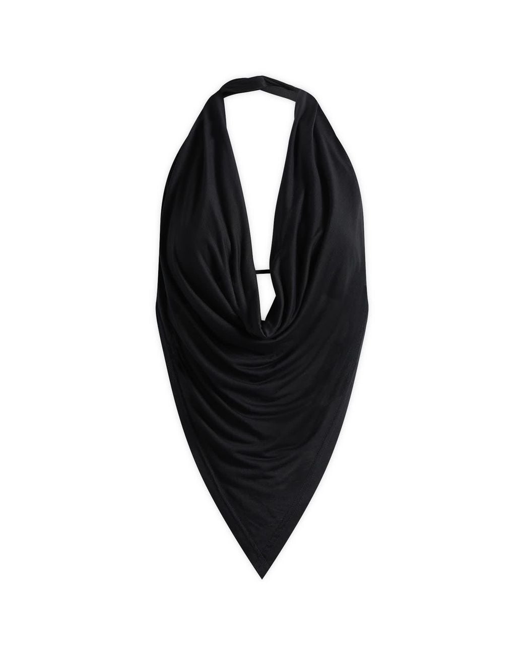 Peachy Den Black Blanche Halter Top