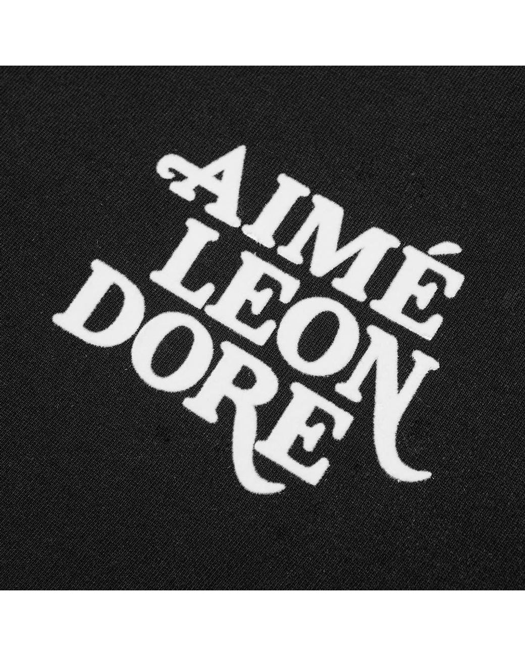 Aimé Leon Dore 12 Oz 70's Logo Graphic Tee in Black for Men