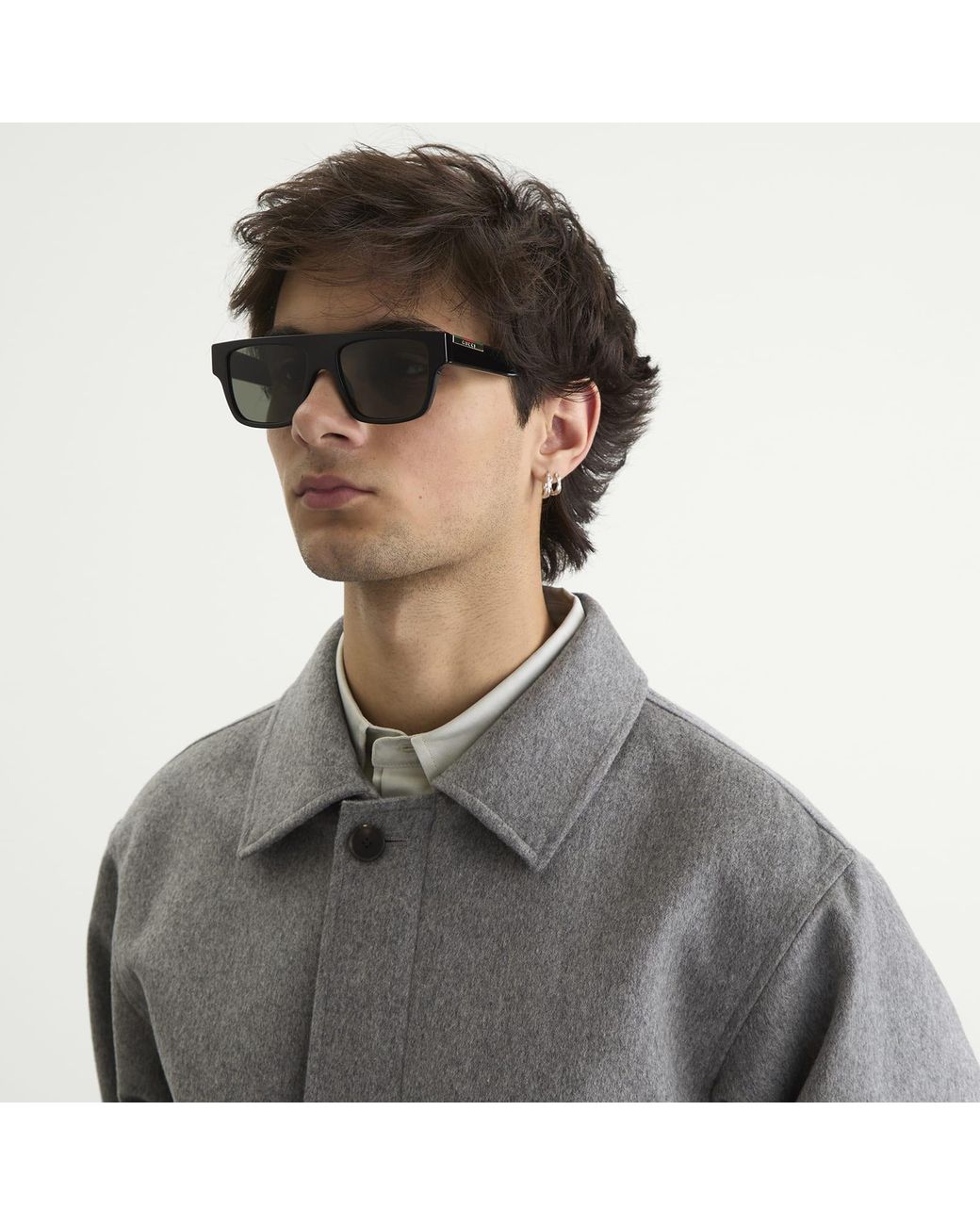 Gucci Gray Gg1960S Sunglasses for men