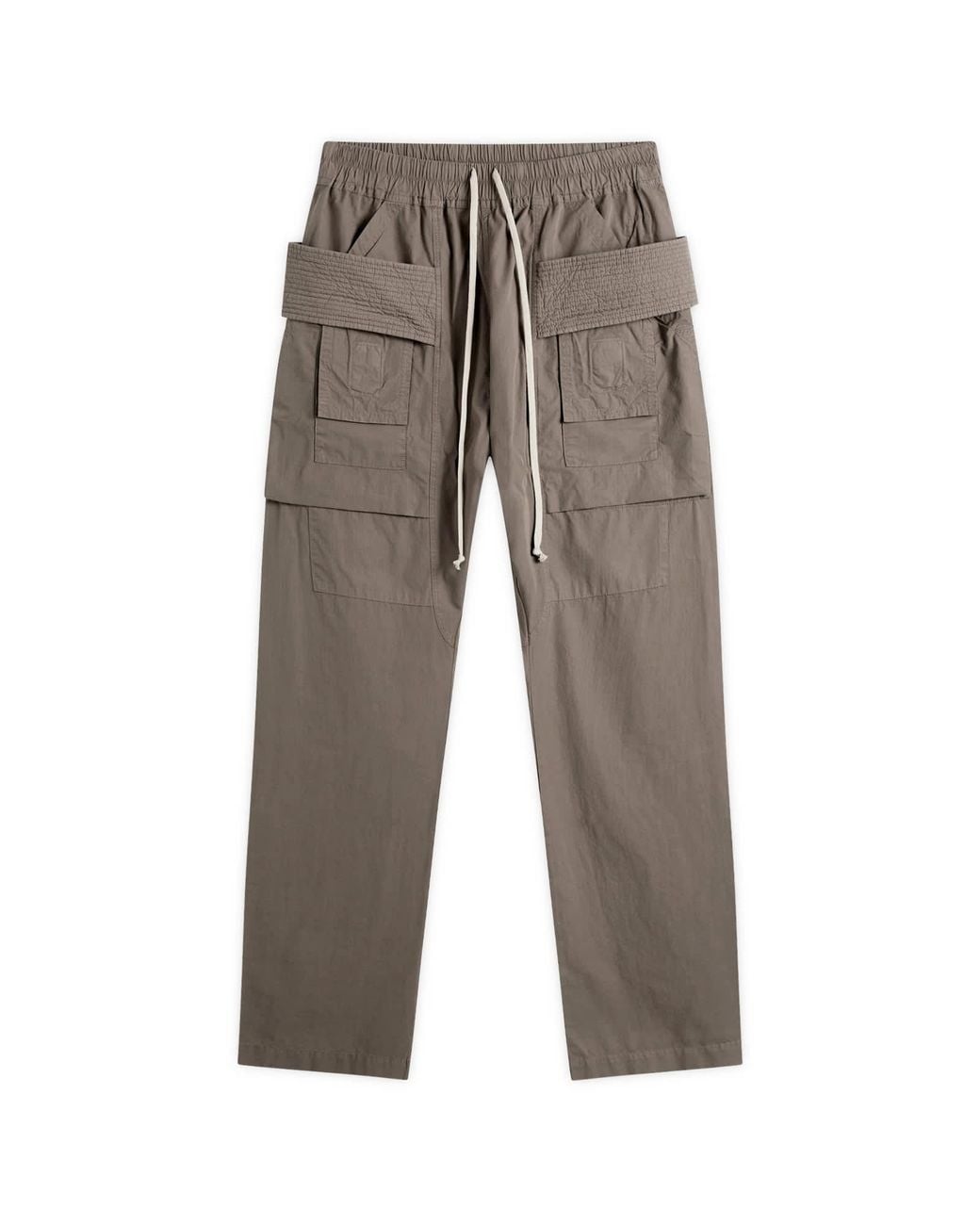 Rick Owens Gray Creatch Cargo Drawstring for men